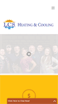 Mobile Screenshot of lcsheatingandcooling.com
